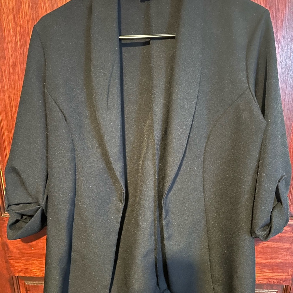 Pretty Little Things Black Women's Blazer